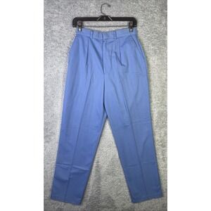 Vintage Made in USA Garan Women's Sz 12 Powder Blue Trousers 27x30
